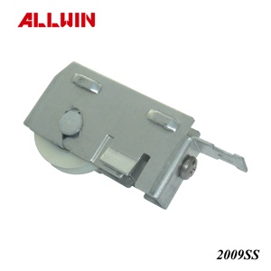 OEM ODM Design moderne ALLWIN Composants de fenêtre en fer et nylon pour porte coulissante de patio de type carrière en acier avec roulettes - Product Image 4