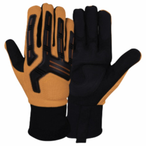 ถุงมือช่างอุตสาหกรรมหนังสังเคราะห์ Amara คุณภาพสูง สำหรับงานก่อสร้าง ได้รับมาตรฐาน CE ป้องกันการสั่นสะเทือน - Product Image 3