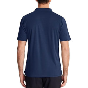 Camiseta Polo para Hombre, Camiseta Polo de Algodón de Manga Corta, Informal, Clásica, de Verano, con Cuello y Bolsillo - Product Image 5