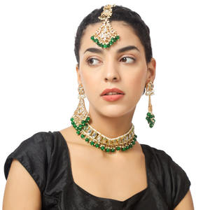 ชุดสร้อยคอและต่างหูเจ้าสาวสีหรูหรา ประดับคริสตัลและเพชรเทียม สไตล์วินเทจ เหมาะสำหรับงานแต่งงาน งานฉลองครบรอบ งานหมั้น ของขวัญสำหรับผู้หญิง - Product Image 6