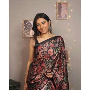 Nuova Collezione di Saree Stampati Super Raffinati Fabzone dall'India - Product Image 1