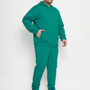 Ensemble de survêtement pour homme de qualité supérieure, deux pièces, tenue de sport, matière à séchage rapide, vente en gros directe d'usine - Product Image 2