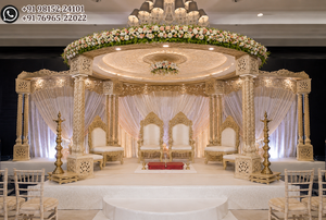 Mandap de Madera Tratada Moderna para Bodas Indias, Marca DSTEXPORTS, Ligero, Tamaño y Diseño Personalizados, Australia - Product Image 6