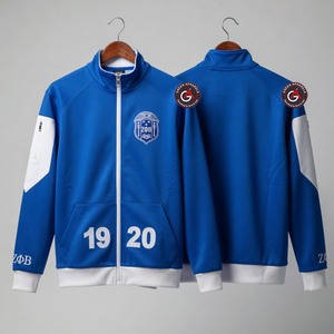 Customize Logo <b>Jackets</b> <b>for</b> <b>Men</b> 2023 Customized Color Oversize Zipper <b>Track</b> <b>Jacket</b> Custom Embroidered Plus Size <b>Men</b> <b>Jacket</b> - Product Image 1