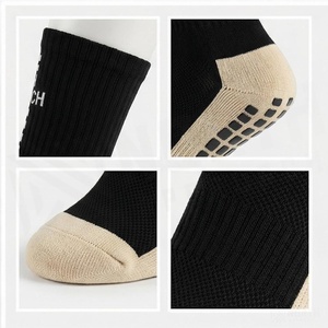 Crew <b>Socks</b> Solid <b>Black</b> Breathable Knitted for Adults Casual Wear - Product Image 4
