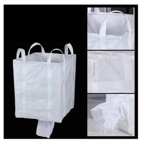 Bolsa de Embalaje Tejida de PP de 95*95*127 cm, Bolsa Jumbo FIBC con Revestimiento, Capacidad de 1000 kg para Productos Químicos y Fertilizantes, Diseño Circular - Product Image 2