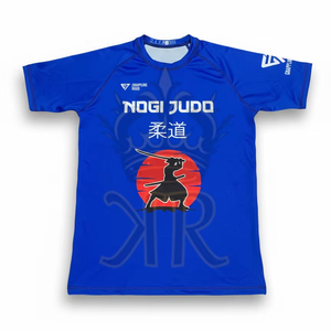 BJJ เสื้อรัดรูปสำหรับใส่ป้องกันความชื้นแบบมืออาชีพสำหรับฝึกออกกำลังกายแบบบราซิลเลี่ยน Jitsu MMA - Product Image 1