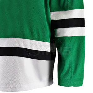 Maillot de hockey sur glace respirant à manches courtes pour homme, grande taille, faible MOQ, vente chaude - Product Image 6