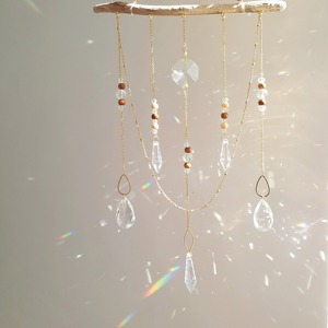 Premium Quality <b>Branch</b> Base Curved Shape Planter Sun Catcher For Garden Pathway Hanging Art For Evening <b>Light</b> Reflection - Product Image 4