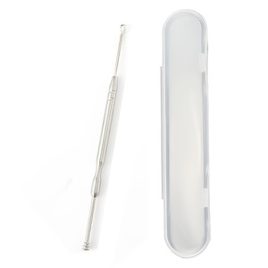 Premium Stainless Steel Ear Wax <b>Removal</b> Kit with Multi Design Ear Picks and Storage Case Safe Reliable Ear Cleaning <b>Tools</b> - Product Image 4