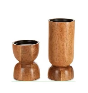 Candle Holder Wooden Candle Holder Wood <b>Tea</b> Light Holders for Home Decoration High Demanding Lighting Centerpiece Candle <b>Stands</b> - Product Image 6