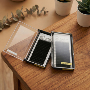 ขนตาปลอมแบบแบน Ellipse Flat Lash Extensions เนื้อแมทท์ น้ำหนักเบา สำหรับแบรนด์ส่วนตัว ถาดขนตาสำหรับมืออาชีพ - Product Image 1