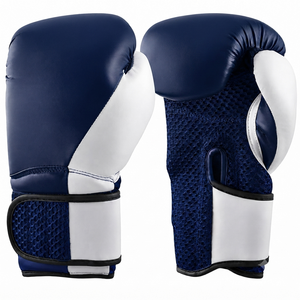 Guantes de Boxeo de Piel Sintética PU Antideslizantes de Alta Calidad con Cierre para Uso Profesional en Adultos - Product Image 2