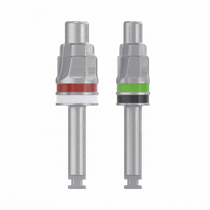 Kit de forets pour implants dentaires en acier inoxydable, forets coniques de pilotage et d'alésage, ensemble d'instruments dentaires de précision - Product Image 1