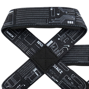 Sangles de levage en forme de 8 imprimées pour haltérophilie, support de poignet, sangles de musculation en forme de 8, sangles de levage unisexe pour entraînement et fitness - Product Image 3