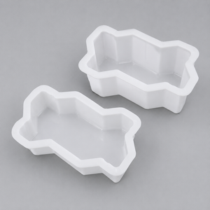 แม่พิมพ์พลาสติก PP จากโรงงานโดยตรง สำหรับแผ่นปูพื้นคอนกรีตแบบซิกแซก - Product Image 1