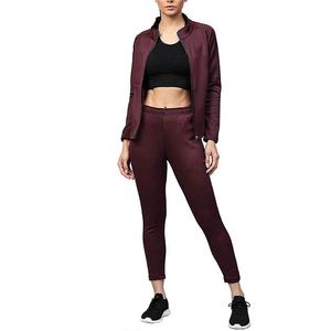<b>Women's</b> Fleece <b>Thermal</b> Tracksuit with Printed Hoodie and Plain Joggers 100% Cotton Breathable Soft Inner Lining for Winter - Product Image 1