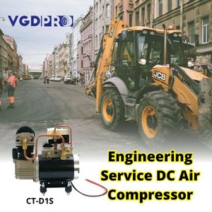 Compresor de Aire Integrado de 12V CC, Resistente a la Intemperie, Profesional, Pequeño, Potente y de Alta Resistencia para Excavadoras y Camiones, Sin Aceite - Product Image 3