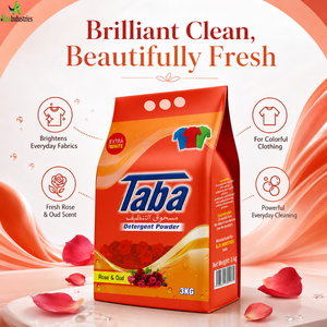 ผงซักฟอกกลิ่นกุหลาบสดและอูด |   น้ำยาซักผ้าไวท์เทนนิ่ง กลิ่นดอกไม้ ปกป้องสีผ้า ทำความสะอาดทรงพลังทุกวัน 3 กก. - Product Image 5