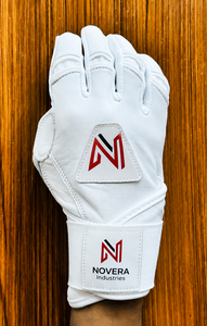 Gants de frappeur de baseball personnalisables de haute qualité en cuir de chèvre écologique, pour l'intérieur des terrains, à doigts complets, antidérapants et respirants - Product Image 3