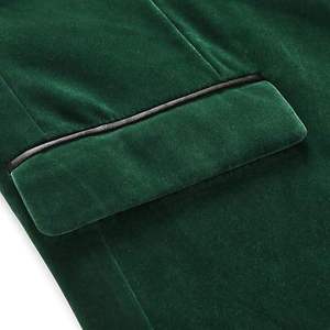 Costume de cérémonie pour homme de haute qualité en polyester et coton, blazer et pantalon, grandes tailles, infroissable, respirant, pour mariage et soirée - Product Image 5