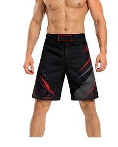 Best Selling Plus Size Compression BJJ 4 Way Stretch Fabric MMA <b>Shorts</b> Quick Dry Custom Logo <b>Grappling</b> <b>Shorts</b> for Training - Product Image 1