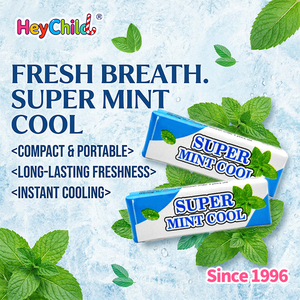 Bonbons en gros personnalisés sous marque privée, <span class=keywords><strong>chewing</strong></span>-<span class=keywords><strong>gum</strong></span> super menthe rafraîchissant, pour une haleine fraîche, emballage portable en pot, collations quotidiennes, OEM/ODM - Product Image 4