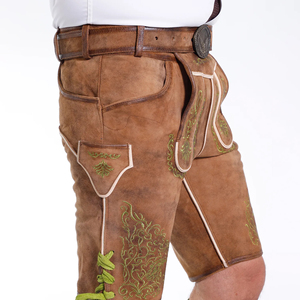 Pantalones Cortos Lederhosen Bávaros para Hombre, Fabricación de Fábrica, Personalizados, Hechos en Pakistán, Más Vendidos - Product Image 5