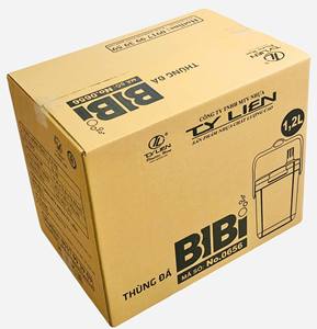 Solution d'emballage durable, boîte à glace en plastique Bibi, conteneur isotherme de haute qualité 1,2 L pour aliments et boissons - Product Image 1