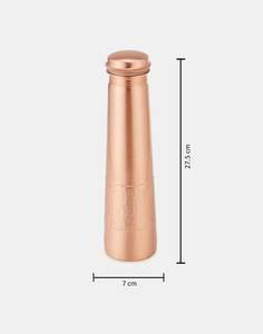 Copper Water <b>Bottle</b> Copper Hammered Design 99.30% Pure Copper <b>Bottle</b> for Drinking Water - Product Image 5