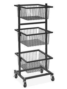 Compact Iron Kitchen Trolley With Multi Functional Storage Design And Smooth Mobility <b>Caster</b> <b>Wheel</b> Features - Product Image 3