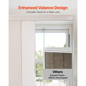 Tende a Pannello Verticali Regolabili ed Estensibili 45.8-86 W, Ritagliabili 96 H - Categoria Prodotto: Tende, Tapparelle e Persiane - Product Image 4