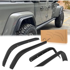 Guardabarros Delanteros y Traseros para Jeep Wrangler Gladiator JT Sport Willys 2020-2024, Compatibles con el Guardabarros Bajo Original - Product Image 1