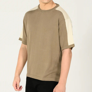 เสื้อยืดโอเวอร์ไซส์ผู้ชาย พรีเมียม เนื้อผ้าหนา ทรงหลวม ไหล่ตก 100% ผ้าฝ้าย เสื้อยืดผู้ชาย - Product Image 5