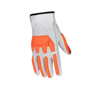 Hot Selling Custom Logo Cotton/Leather Industrial Safety <b>Gloves</b> UV Protection Adjustable Wrist Strap Non-Slip Unisex Sports - Product Image 3