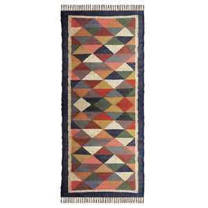 Cozy and Stylish Hand Woven Jute-Woolen Kilim <b>Runner</b> Rugs <b>for</b> Living Room Bedroom & Study - Product Image 2