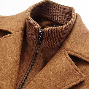 Latest Design Premium Quality <b>Men</b> Canvas <b>Jacket</b> Low MOQ Direct Factory Supplier Custom Made Winter Streetwear Stand Front - Product Image 2