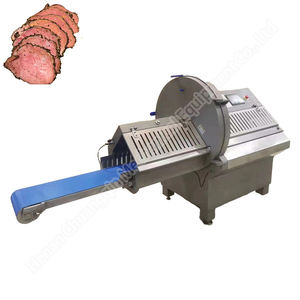 Machine de découpe de viande congelée électrique Machine de découpe de viande robuste Trancheuse de viande en rangée congelée - Product Image 4