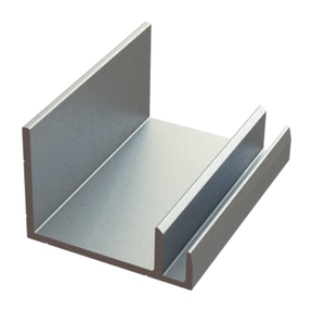 Profilé en U en alliage d'aluminium Série 6000, taille personnalisable, service de pliage, soudage et découpe - Product Image 4