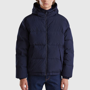 Chaqueta de Invierno de Alta Calidad 100% Algodón para Hombre, Chaqueta Acolchada de Algodón Transpirable con Logotipo Frontal, Gran Venta - Product Image 1