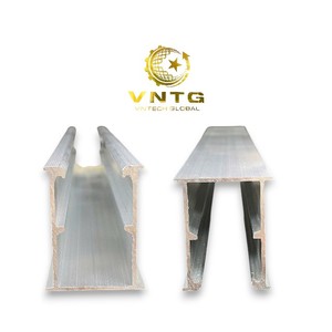 VNTECH GLOBAL OEM/ODM <b>Solar</b> High Quality 32x40mm Anodized Aluminum Mounting <b>Mini</b> Rail AL6005-T6 for <b>Solar</b> <b>Panel</b> Roof Bracket - Product Image 2