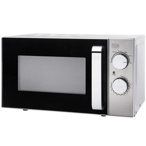 Horno de Microondas de Acero Inoxidable G-o-o-d-m-a-n-s S-t-a-i-n-l-e-s-s con Capacidad de 17L y 5 Ajustes de Calor, Descongelación - Product Image 2