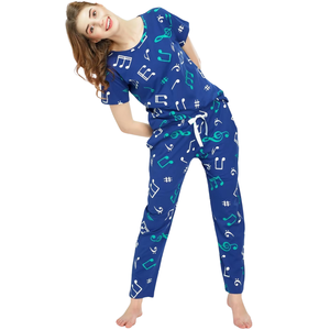 Factory Breathable Women Pajamas Organic Cotton Soft Moisture Wicking Nightwear OEM - Product Image 6