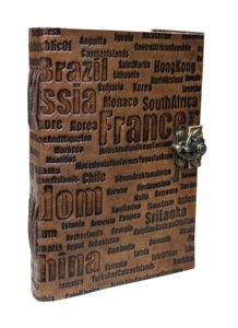 Libreta de Direcciones de Cuero Vintage Hecha a Mano DNA Group DNA0742, Cierre con Hilo, Diseño Personalizable, para Oficina, Venta al Por Mayor - Product Image 3