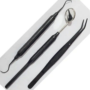 Ensemble d'instruments dentaires en acier inoxydable pour inspection dentaire, outils dentaires professionnels pour dentistes, soins dentaires - Product Image 6