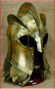 Casque médiéval, armure de chevalier, casque de croisé, casque de costume antique - Product Image 2