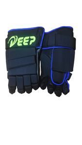 Guantes de mantenimiento de wicket de tela de nailon multicolor de buena calidad más vendidos con logotipo personalizado para jugadores profesionales jóvenes - Product Image 4