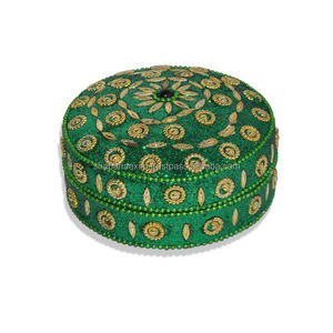 Handcrafted Wedding Gift Favor Boxes Home Decor Beaded Trinket Box Souvnier Gift Decorative Metal Pill Box Return Favor - Product Image 6