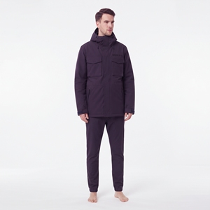 Conjunto de Traje de Esquí Impermeable para Hombre, Chaqueta de Invierno con Forro Polar Aislante y Resistente al Viento, Ropa Deportiva para Nieve, Tallas Grandes - Product Image 2