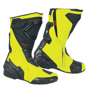 Bottes de motocross unisexes en cuir pour adultes, 220g, tissu respirant, logo frontal, absorption des chocs, sans manches, pour la conduite à moto - Product Image 3